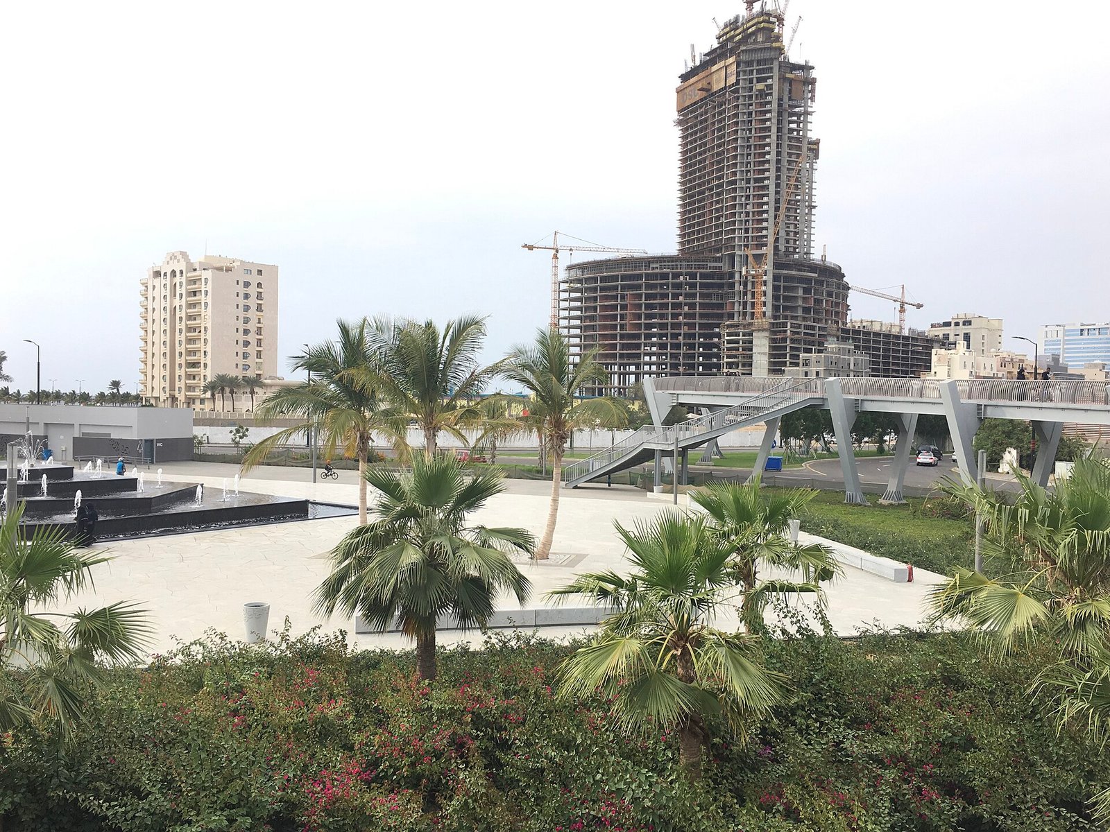 Lamar Towers on the Jeddah skyline